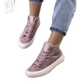 Deportivas rosas insuladas Big Star EE274113 rosado
