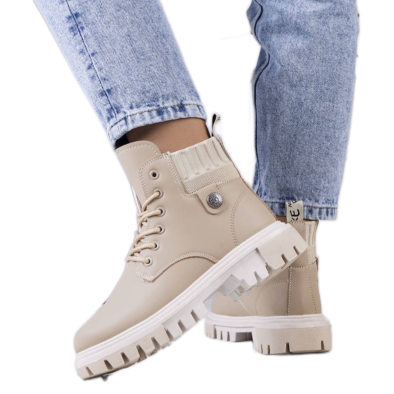 PA1 Botas de mujer beige de Odell