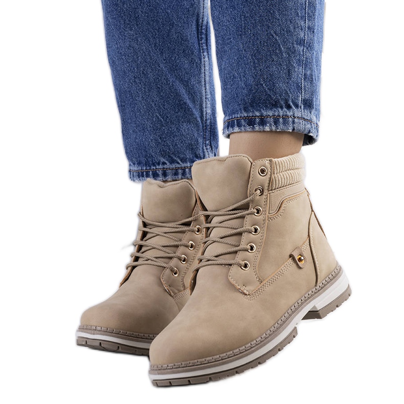 Botas de montaña de mujer Enines marrones marrón Botas de montaña de mujer Enines marrones marrón