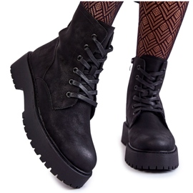 Sergio Leone Botas Plataforma Mujer Negras Randi negro