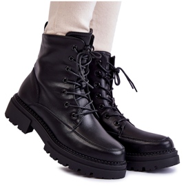 Botas Calientes de Piel La.Fi 250009B-QN Negro