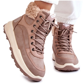 Botas cálidas Trappers Lee Cooper LCJ-22-44-1363 Rosa rosado