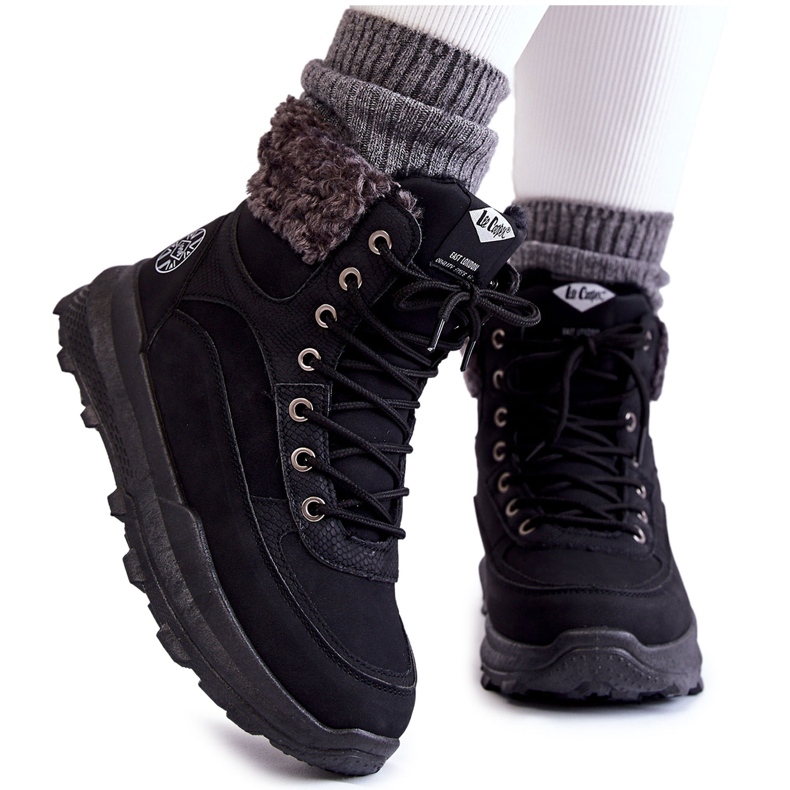 Botas Cálidas Negras Lee Cooper LCJ-22-44-1362 negro