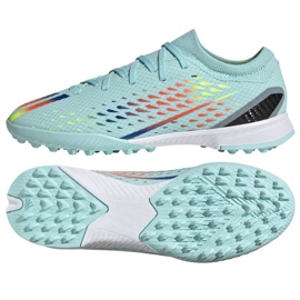 Botas de fútbol Adidas X Speedportal.3 Tf Jr GW8490 azul azul