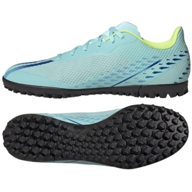 Botas de fútbol Adidas X Speedportal.4 Tf M GW8508 azul azul