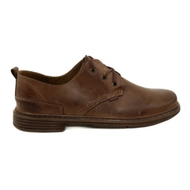 Polbut Zapatos de cuero para hombres 191k marrón