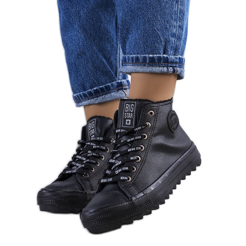 Deportivas negras con aislamiento Big Star EE274110 negro Deportivas negras con aislamiento Big Star EE274110 negro