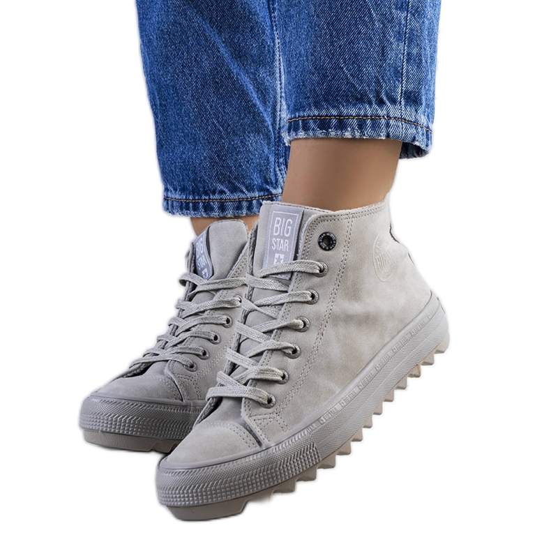 Deportivas grises con aislamiento Big Star GG274070