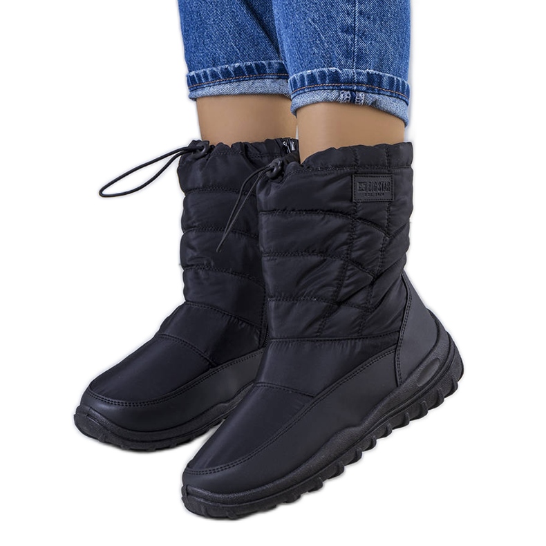 Big Star Botas de nieve negras KK274599 negro Big Star Botas de nieve negras KK274599 negro