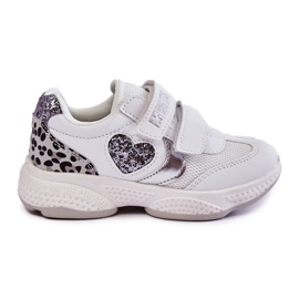 Deportivas Infantiles con Velcro Big Star KK374022 Blanco