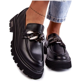 Zapatos de Cuero Mujer Big Star KK274498 Negro