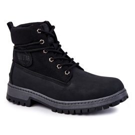 Botas de Hombre Memory Foam Big Star KK174206 Negro