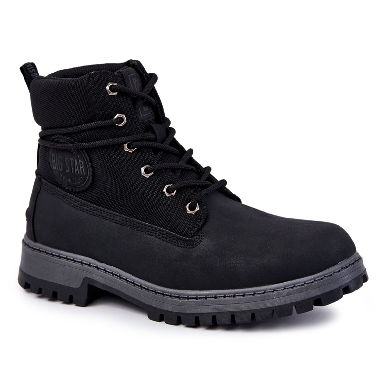 Botas de Hombre Memory Foam Big Star KK174206 Negro