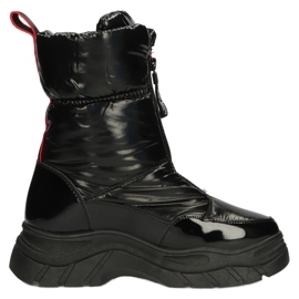 Filippo DBT4236 Botas de nieve de mujeres negras aisladas negro
