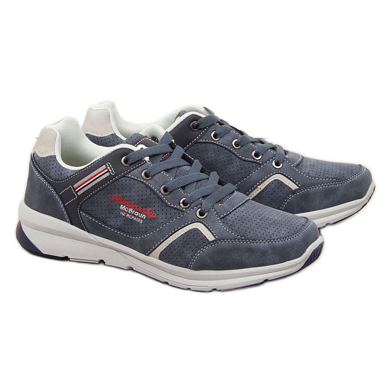 Deportivas casual hombre azul marino McBraun