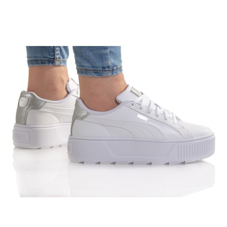 Puma Karmen desgastado W 387636 02 blanco Puma Karmen desgastado W 387636 02 blanco