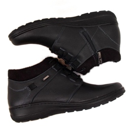 Botas de piel con aislamiento Helios W H521A negro