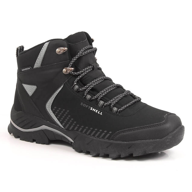 Negro Botas trekking impermeables negras McKeylor Negro Botas trekking impermeables negras McKeylor