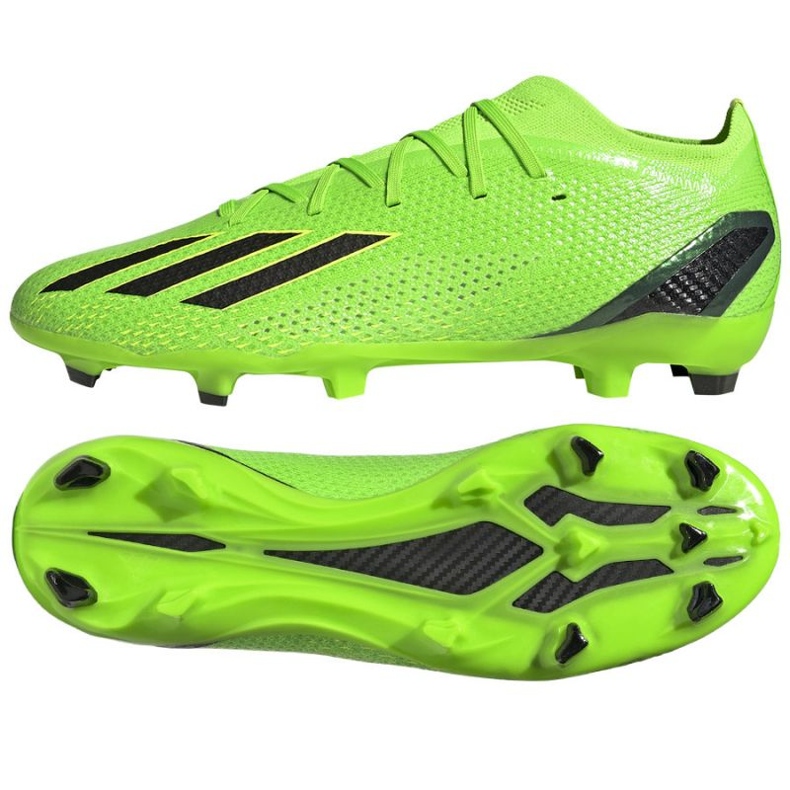 Botas de fútbol Adidas X Speedportal.2 Fg M GW8450 verde verde Botas de fútbol Adidas X Speedportal.2 Fg M GW8450 verde verde