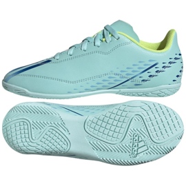 Botas de fútbol Adidas X Speedportal.4 In Jr GW8504 azul azul