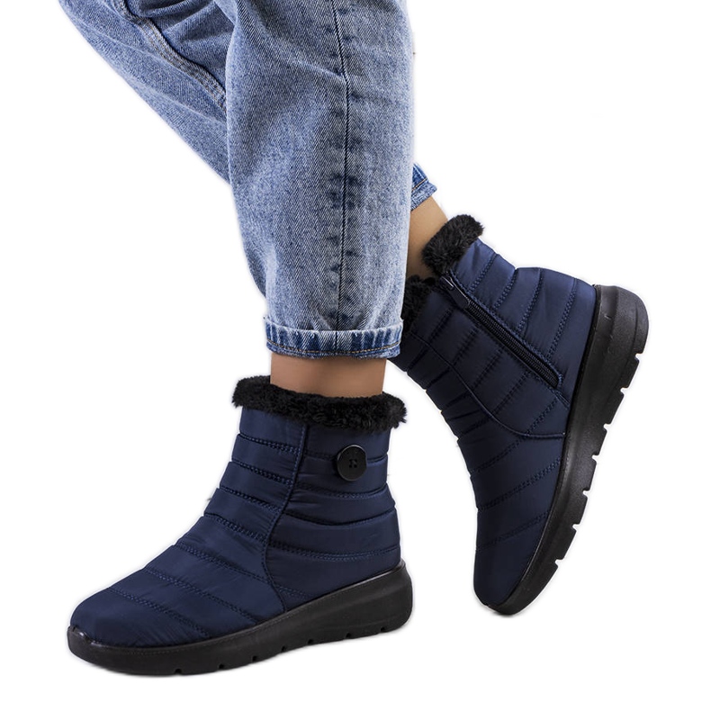 PA1 Botas acolchadas azul marino Reign