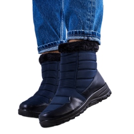 PA1 Botas acolchadas azul marino de Beau