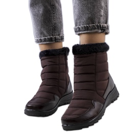 Botas acolchadas marrones de Beau marrón