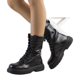 PA1 Botas negras de mujer de Costel. negro