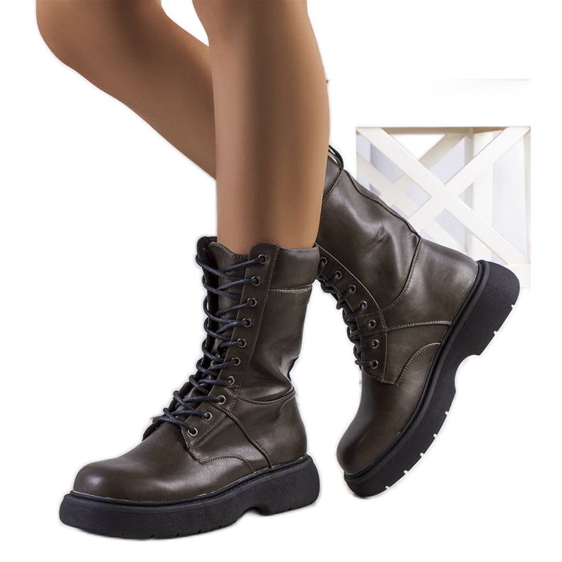Botas verdes de mujer de Costel.