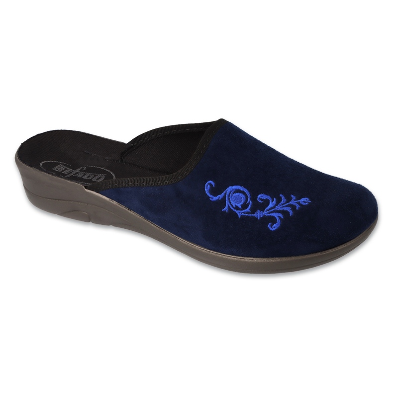 Pantuflas befado mujer pu 552D017 azul marino