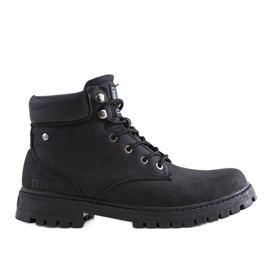 Botas de montaña para hombre Big Star KK174209 negras negro