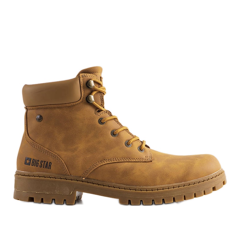 Botas de montaña marrones para hombre Big Star KK174207 marrón