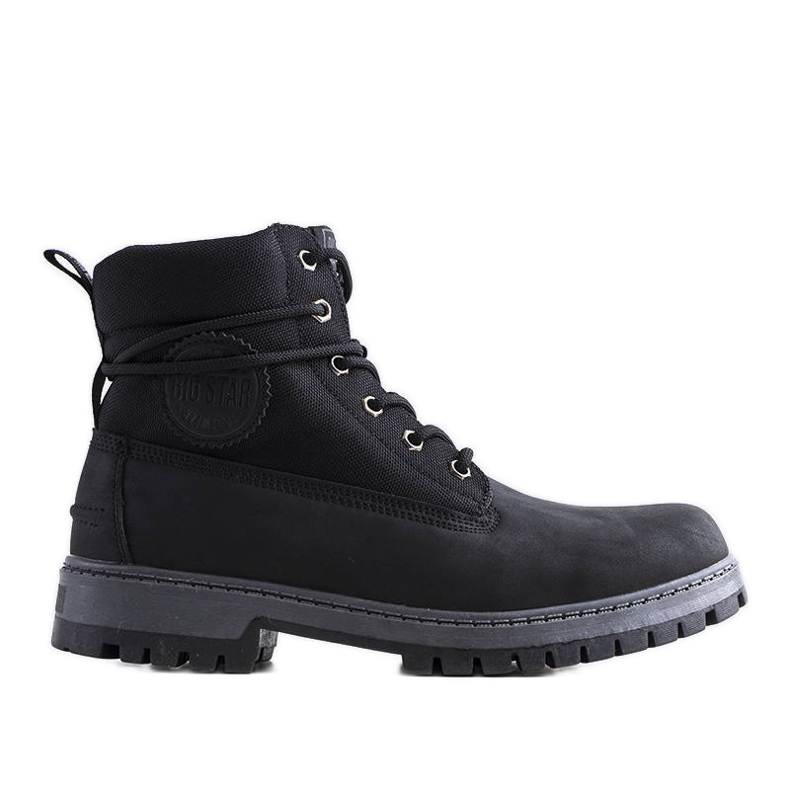Botas de montaña de hombre negras Big Star KK174206-906 negro