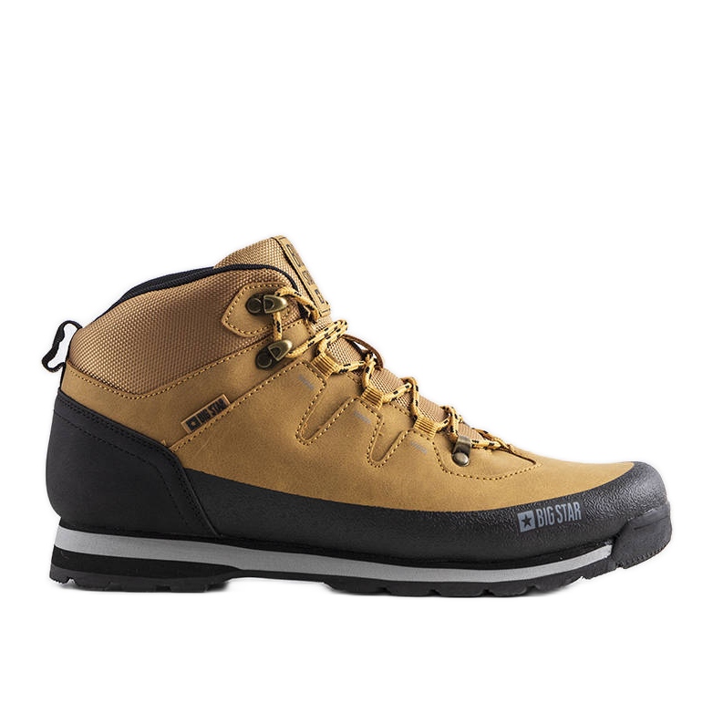 Botas de montaña hombre camel Big Star EE174438 marrón Botas de montaña hombre camel Big Star EE174438 marrón