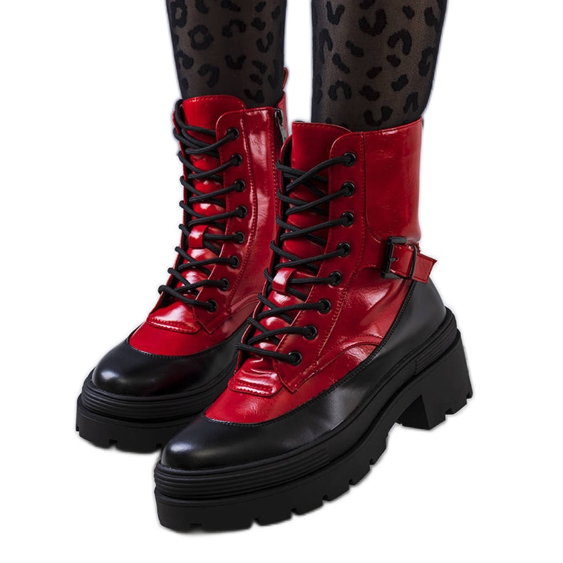 PA1 Los cazadores de Norra roja negro rojo