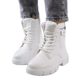 PA1 Botas mujer Foris blancas blanco