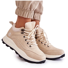 PA1 Zapatillas Trekking Mujer Trappers Beige Claro Otto