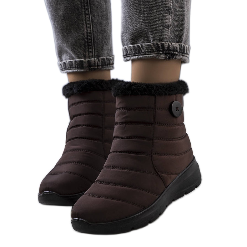 BM Botas acolchadas marrones Reign marrón