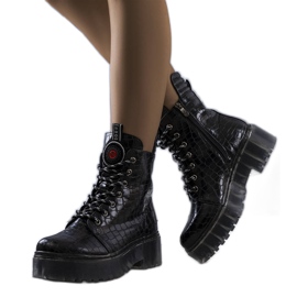 Botas negras de mujer Aldino negro
