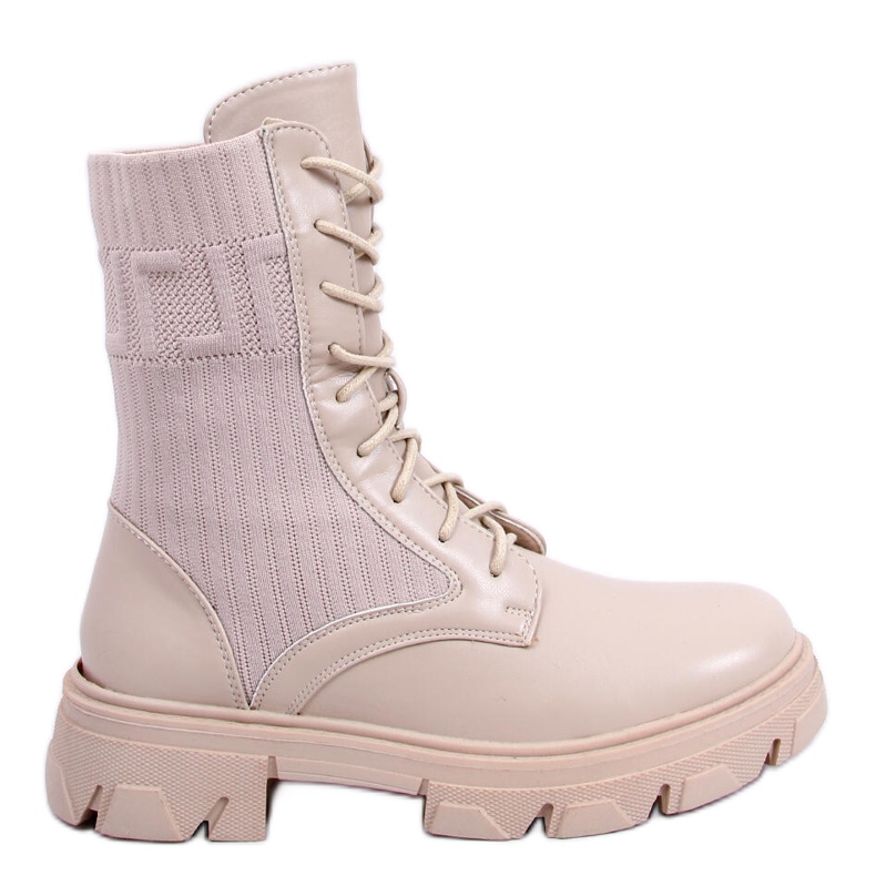 BM Trabajadores con una parte superior Calling Beige flexible