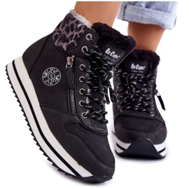 Botas cálidas negras para mujer Lee Cooper LCJ-22-31-1448 negro