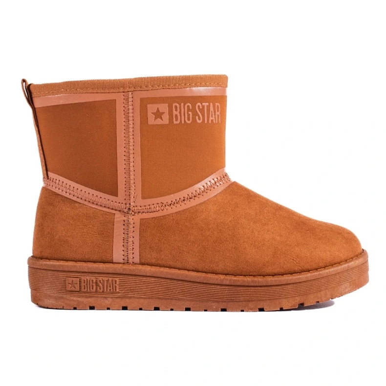 Botas de nieve marrones para mujer Big Star KK274612B marrón