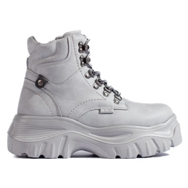 BIG STAR SHOES Cazadores de estrellas grandes grises KK274367 BIG STAR SHOES Cazadores de estrellas grandes grises KK274367