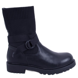 BM Botas con parte superior Walls Black flexible negro BM Botas con parte superior Walls Black flexible negro