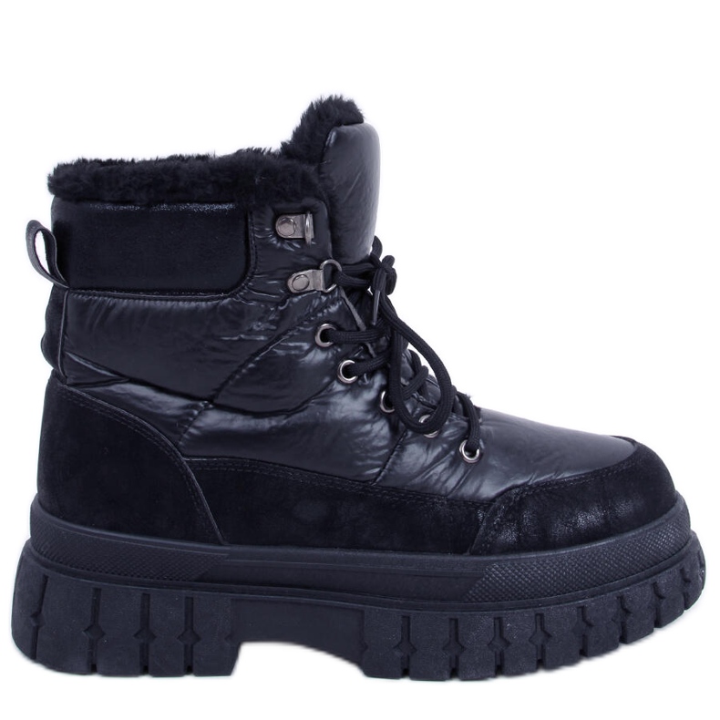 BM Botas de nieve de mujer Renn Black negro BM Botas de nieve de mujer Renn Black negro