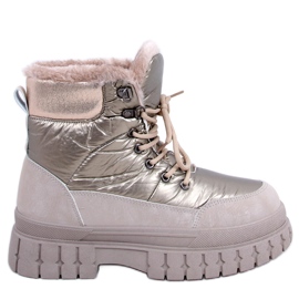 BM Botas de nieve Renn Khaki para mujer caqui BM Botas de nieve Renn Khaki para mujer caqui