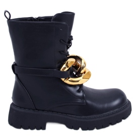 BM Botas con cordones Barkley Negro