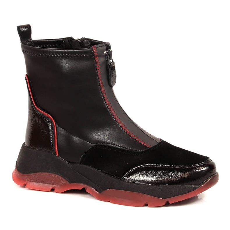 Botas insuladas mujer piel negra Filippo negro