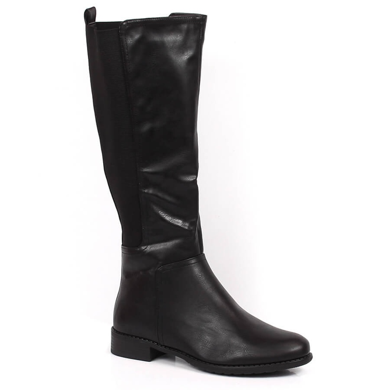 Botas cálidas de mujer Filippo negras con elásticos negro