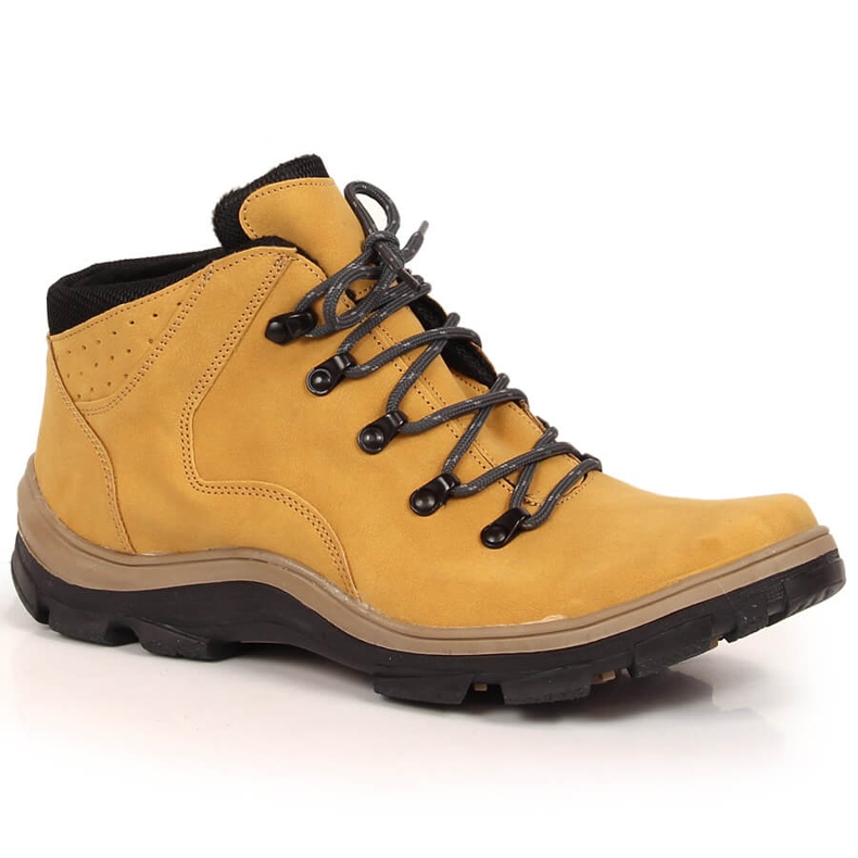 Botas trekking altas hombre camel Kornecki 6717 marrón